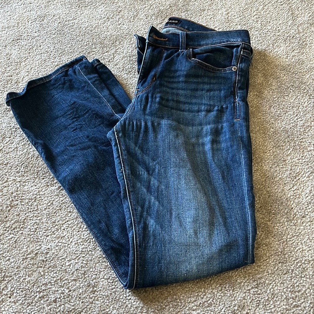 Express Jeans- Barely Boot- Mid Rise- 6S